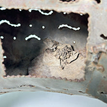 Load image into Gallery viewer, Vtg Scrap Yard Art Metal Cat Lantern Garden Candle Decor Outdoor 17x21