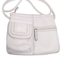 Load image into Gallery viewer, Tignanello Crossbody Handbag Women S Brown Pebble Leather Organizer Purse Bag