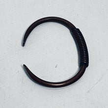 Load image into Gallery viewer, Vintage Copper Cuff Bracelet Large 2.5 i Metal Wrap Detail Adjustable