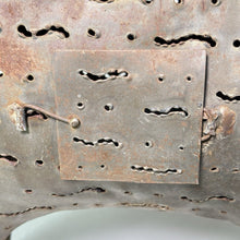 Load image into Gallery viewer, Vtg Scrap Yard Art Metal Cat Lantern Garden Candle Decor Outdoor 17x21