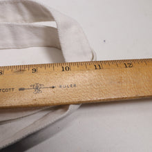 Load image into Gallery viewer, Heart Canvas Tote Small White Pink Love Shoulder Handles Foldable Carryall