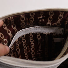 Load image into Gallery viewer, Tignanello Crossbody Handbag Women S Brown Pebble Leather Organizer Purse Bag
