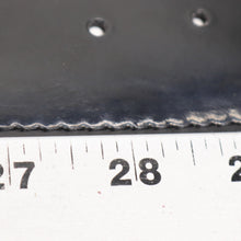 Load image into Gallery viewer, Vtg Astor Waist Belts M Black Faux Patent Leather Covered Buckle Wide
