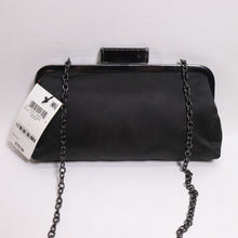 Load image into Gallery viewer, Inc Rhinestone Crossbody Handbag S Silver Black Blink Evening Purse Clutch Bag
