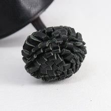 Load image into Gallery viewer, Vtg Sharif Handbag M Black Leather Square Bead Lined Retro Purse Shoulder Bag
